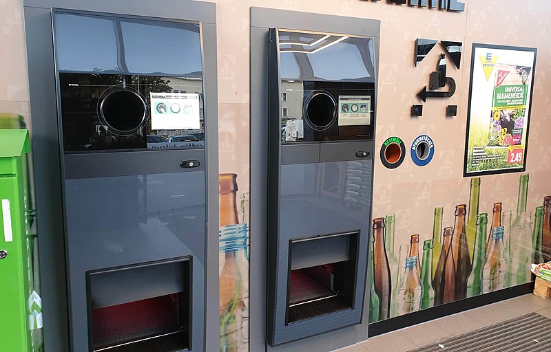 Two bottle return machines